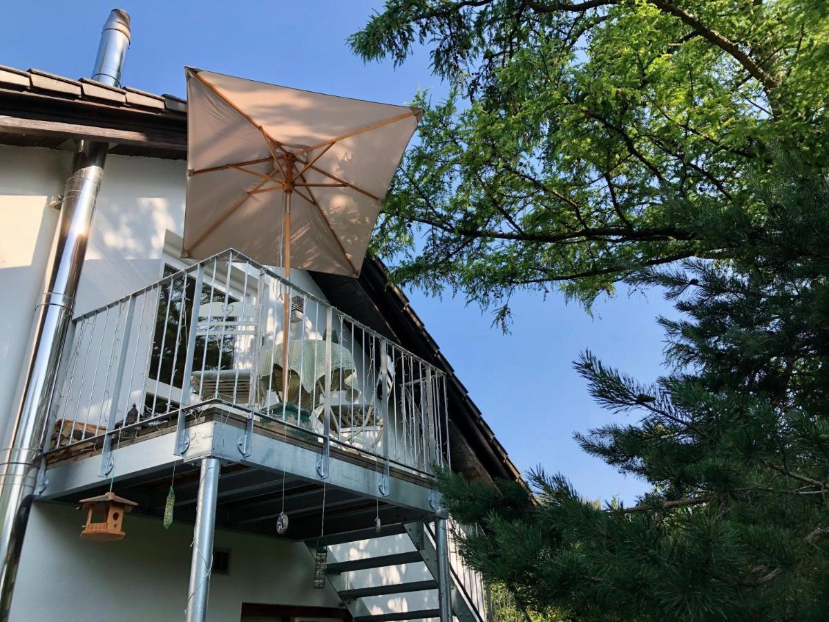 Charmante Ferienwohnung Mit Balkon Im 5-Seen-Land Hechendorf am Pilsensee Eksteriør bilde