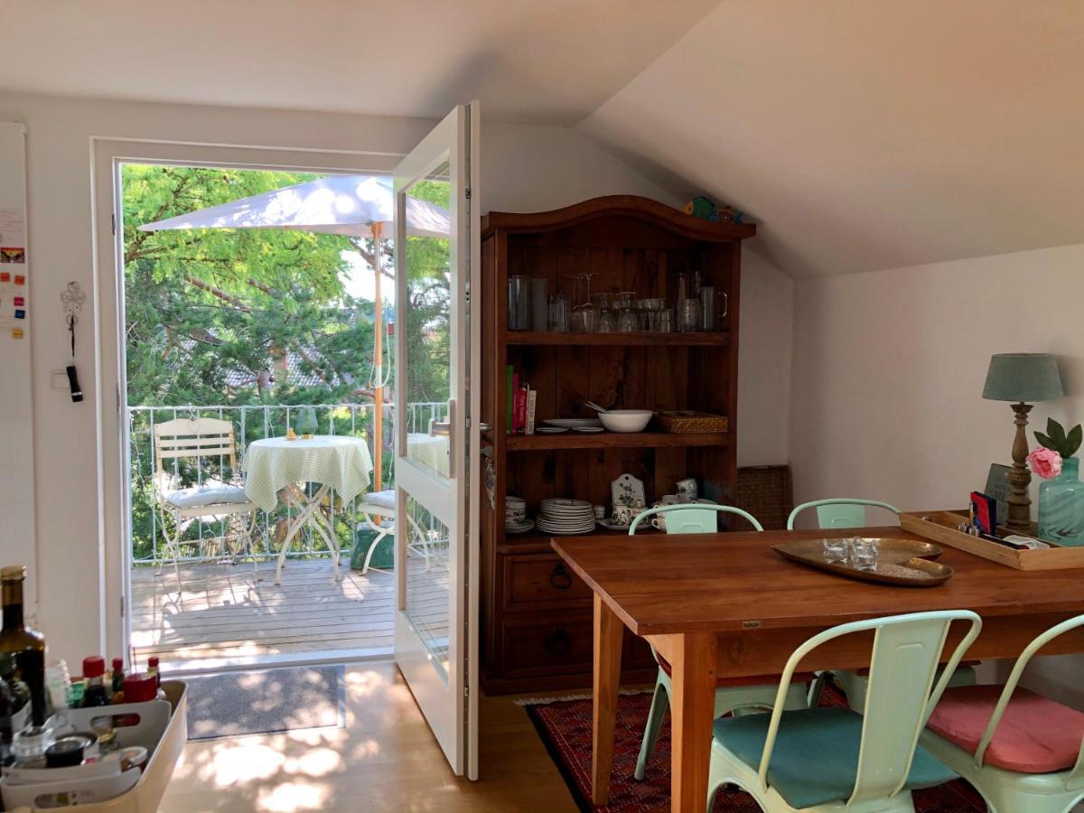 Charmante Ferienwohnung Mit Balkon Im 5-Seen-Land Hechendorf am Pilsensee Eksteriør bilde