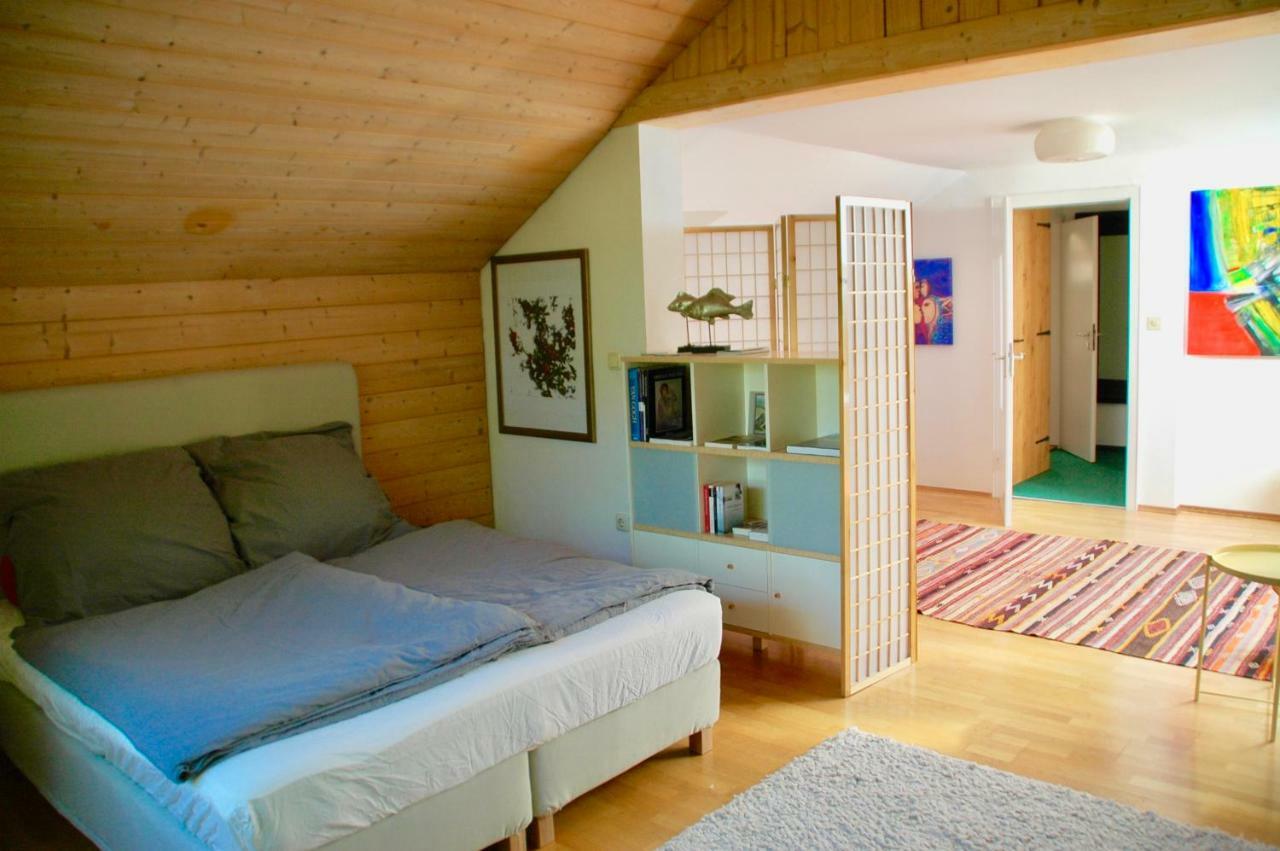 Charmante Ferienwohnung Mit Balkon Im 5-Seen-Land Hechendorf am Pilsensee Eksteriør bilde
